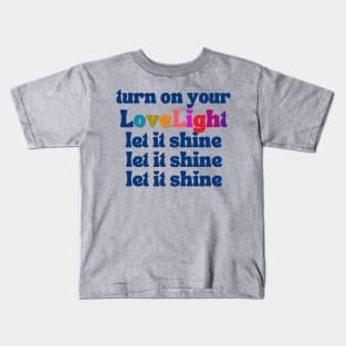 lovelight rainbow Kids T-Shirt